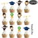 2023 Graduation Cupcake Toppers Class of 2023 Cake Picks Graduation Party Decorations 12PCS 2 2023 graduation cupcake toppers Style 2 - Buy Online on GoSupps.com