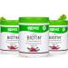 OZiva Plant Based Biotin to Improve Hair Thickness | 100% Natural Biotin from Sesbania Agati Amla & Pomegranate | Clinically Proven Biotin Powder for Men & Women | 375g Pack of 3 (Classic) Result Pack (Pack of 3) Classic