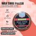 ZOPPER Brown Wax Shoe Polish 50ML Pack of 4 Water Resistant High Quality Smooth Shiny Polish Wax Protection and Nourishing Shoe Care Cream Traditional Tin for Leather Shoes - Buy Online on GoSupps.com