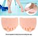 Filfeel Silicone Toes Corrector | Bunion & Hallux Valgus Support | Pain Relief & Foot Care - Skin Color - Buy Online on GoSupps.com