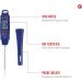 DHP3 Advanced Digital Waterproof Meat Thermometer - Dishwasher Safe, Min/Max Recall, Navy Blue - Buy Online on GoSupps.com