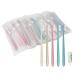 Ancho Disposable Toothbrush Delicate Toothbrushes Bulk Toothbrush in Bulk Individually Packaged Bulk Toothbrush and Toothpaste Sets are Suitable for Use at Hotel Home Travel Camping(50 Pieces)