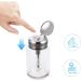 Press Down Pump Dispenser Glass Empty Bottle Nail Polish Dispenser Bottle For Nail Polish Remover Makeup Remover Clear - Buy Online on GoSupps.com