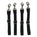 Majestic Ally 1200D 29"x19" Horse Stall Guard with Adjustable Straps and Hardware (Royal Blue Black) - Buy Online on GoSupps.com