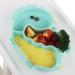 Silicone Suction Plate for Toddlers - Self Feeding Divided Dish and Bowl - Highchair Tray Compatible - Wyvern Mint Cream - Buy Online on GoSupps.com