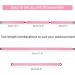 Popper Resistance Straps Rod - Portable Pilates Bar & Resistance Bands for Home Fitness | Pink Strength Training Yoga Equipment - Buy Online on GoSupps.com