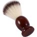 Professional Shaving Brush for Men | Wooden Handle & Nylon Hair | Ideal for Beard & Facial Cleansing | Perfect Hairdressing Tool for Home & Salon - Buy Online on GoSupps.com