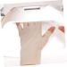 Housoutil 1 Pair Nail Gloves Spandex Fingerless Protector Miss 17x8.5cm Beige - Buy Online on GoSupps.com