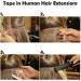 16" Tape in Hair Extensions Human Hair Thick #1B Natural Black (60g) - Buy Online on GoSupps.com
