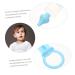 Kisangel 3pcs Baby Nasal Syringe Set - Silicone Rinse Aspirator for Infant and Toddler Nose Cleaning - Buy Online on GoSupps.com