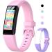 Kids Fitness Tracker Watch | Waterproof with Heart Rate Monitor | Sleep & Calorie Tracker | 11 Sport Modes | Replaceable Band | Ages 5-16 | Purple & Pink - Buy Online on GoSupps.com