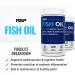 RSP Nutrition Fish Oil 120 Capsules - Pure Omega-3 Supplement for Heart Health - Buy Online on GoSupps.com
