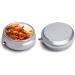 Autumn Leaves Pill Box - 3 Compartment Travel Case for Medications | Portable Organizer for Purse & Pocket | Perfect for Thanksgiving - Buy Online on GoSupps.com