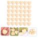 Ibasenice 200 Stk Log Color Peach Cherz Love Spacer Beads - DIY Wooden Heart Jewelry Making Accessories - Buy Online on GoSupps.com