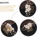 FRCOLOR Pearl Comb Hair Accessories for Wedding Hair Accessory for Women Bride Hair Side Comb Womens Hair Accessories Pearl Hair Clips Pearls Headpiece Pearl Wedding Hair Accessories Alloy - Buy Online on GoSupps.com