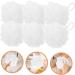 Angoily 6pcs Travel Bath Balls & Exfoliating Loofah Sponges - Compact Shower Puff Set for Ultimate Cleansing & Spa Experience - Buy Online on GoSupps.com