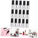 Mipcase Lot de 25 Flacons de Vernis Ongles Vides en Verre 5Ml Bouchon Aluminium lectrolytique et Pinceau Int gr Mini Format Portable pour Nail Art et Remplissage Pr cis - Buy Online on GoSupps.com