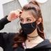 Adult Face Mask Reusable Washable Breathable Unisex Protective Comfortable Cloth - 3 Masks Black - Buy Online on GoSupps.com