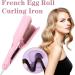 Rommantic French Egg Roll Curling Iron Egg Roll Hair Waving Iron Hair Curler Styling Tools Crimper Hair Iron Hair Waving Curling Wand US Purple - Buy Online on GoSupps.com