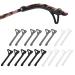 Anti Slip Glasses Ear Grips 9 Pairs Silicone Eye Glasses Arm Grips Covers Ear Cushions Hooks Soft Eyeglasses Retainers for Spectacle Sunglasses