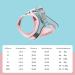 Fueegue Cat Harness with Leash - Escape Proof Adjustable & Soft for Cats & Dogs - Pink XL | Best Pet Gear for Safe Outdoor Adventures - Buy Online on GoSupps.com