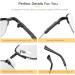 Devirld Photochromic Progressive Multifocus Reading Glasses - UV400 Protection Blue Light Blocking Glare-Free Transition Glasses for Men & Women - Black 3.0x - Buy Online on GoSupps.com