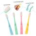 Minkissy 8 STK Wangan Hair Toothbrush Set - Soft Travel Toothbrushes for Kids | Deep Cleaning Oral Care & Gum Health (2 Colors) - Buy Online on GoSupps.com