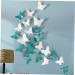 Yardenfun Home Decor Butterflies Ceramic Decor Wall Pendant Decor Decorate Wall Hanging Household 10*7.8cm Blue - Buy Online on GoSupps.com