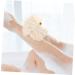 Angoily 2pcs Bath Flower Towel & Exfoliating Body Sponge - Soft Cotton Shower Wash Scrubber Balls for a Revitalizing Bath Experience - Buy Online on GoSupps.com