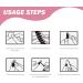 4 Sheets Gel Nail Stickers 4 Colors Simple Style Gel Nail Strips Semi Cured Gel Nail Strips UV Light Required Full Gel Nail Wraps Safe Nail Art Stickers for Home Nails DIY (No UV Light) - Buy Online on GoSupps.com