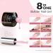 Modelones 15ml Glitter Pink Assembly Gel | UV/LED Nail Polish & Builder Gel for Nail Extensions & Art - Buy Online on GoSupps.com