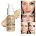 Flawless Soft Matte Liquid Foundation - 24HR Oil Control Makeup (103 Warm Peach) - Buy Online on GoSupps.com