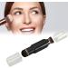 Powder Brush Black Rotating Handle Retractable Dual Ended Portable Soft Bristles Brush for Makeup - Buy Online on GoSupps.com