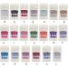 AUklOPVZZ 1 Set French Tip Press on Nails Solid Color Extension Shimmer Fingernails Decals Full Cover Salon Gifts Manicure Kit H33-green jelly glue - Buy Online on GoSupps.com