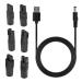 USB Charger Replacement Power Adapter 6 Charging Cord Heads Suitable for All 5V Shaver Sound Purifier Electric Beard Trimmer