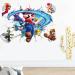 Cartoon Wall Stickers Boys Girls Self-Adhesive Decal for Bedroom Living Room Decor - 40X60cm - Buy Online on GoSupps.com