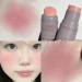 Cheek Stick - Double Headed Sponge Monochrome Blusher Cream - Long-Lasting Cheeks Blusher Face Makeup Beauty Blusher for Girls Women Xiaguang Smoky Rose - Buy Online on GoSupps.com