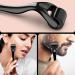 Derma Roller Microneedle Kit - 0.25mm Titanium Needles for Face & Beard - Home Use (Black) | International Shipping Available - Buy Online on GoSupps.com