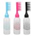Cimown Hair Dye Comb Applicator Bottle Part Root Comb Comb Applicator Bottle Applicator Bottle for Colouring and Conditioning Hair (Red/Blue/Black)