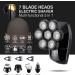 Buy Head Shaver for Men - 5 in 1 Waterproof Electric Razor & 7D Floating Head Trimmer - Perfect for International Shipping - Buy Online on GoSupps.com