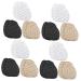 FOMIYES 12 Pairs High Heels Forefoot Pad Ladies Pumps Insoles for High Heels Rustic Foot Cushions High Heels Half Pads Pumice Stone for Feet Womens Shoe Inserts Kitten Heel Soft Particles