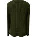 Women's Long Sleeve Sweater Tunic - Casual Solid Color T-Shirt for Autumn & Winter - Warm & Stylish in Black & M Green - Buy Online on GoSupps.com