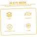 Masque de Sommeil Bandeau pour Yeux Masque Nuit Sommeil Cache-yeux Dormir Paisiblement sans Pression Voyages Maison - Buy Online on GoSupps.com