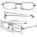 VANANA Folding Reading Glasses - Blue Light Blocking Spring Hinge Pocket Size (2 Pairs) with Hard Cases - International Shipping Available - Buy Online on GoSupps.com