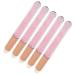 5pcs Glitter Crystal Lip & Eye Shadow Brush Set - Soft Portable Brushes for Lip Smudge & Under Eye Concealer Makeup - Travel Essentials - Buy Online on GoSupps.com