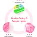 AMOOS Portable 4-Times-A-Day Weekly Pill Organizer with Large Compartments and Moisture-Proof Case - Buy Online on GoSupps.com
