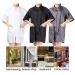 TOPTIE Hairdressing Gown | Hairdresser Apron & Haircut Cape Jacket for SPA Salon & Pet Grooming - Black LL - Buy Online on GoSupps.com