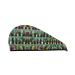Many Cactus Art Coral Velvet Dry Hair Cap Perfect for Home Travel Pool Parties Beaches Baths and More