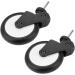 Voluxe Stroller Wheels - 360 Rotation Accessories for Kiddopotam Yoya Chbaby Yoyo | Front Wheel Pair (12) - Buy Online on GoSupps.com