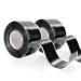 2 Rolls 1IN X 10FT Grip Tape,Rubber Tape,Silicone Tape,Grip Tape for Handles,Self Fusing Silicone Tape,Grip Wrap,Handlebar Tape For Sports,Gym Equipment,Tools,Fishing Pole,Pull Up Bar,No Adhesive